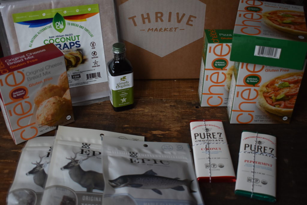 Thrive Market order by Intentionally Healthy Living