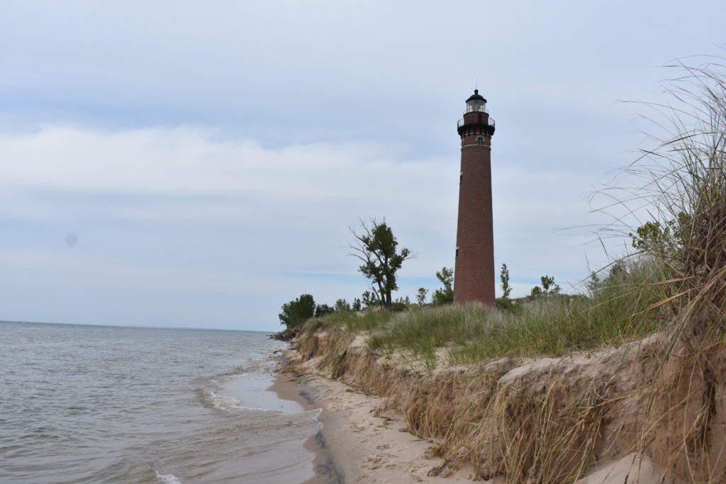 Explore Michigan Lighthouses & Sand Dunes. Little Sable Lighthouse.