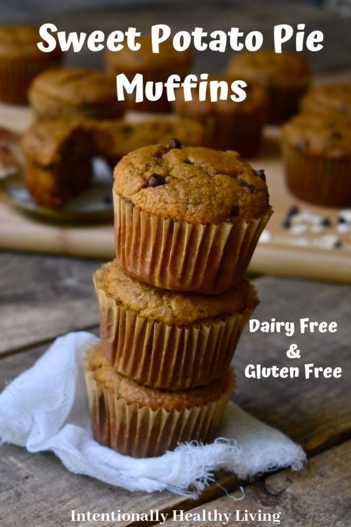 Gluten Free Sweet Potato Pie Muffins - Intentionally Healthy Living