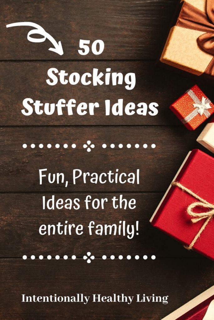 2019 Healthy Living Stocking Stuffers. #stockingstuffers #christmas #gifts #entirefamily