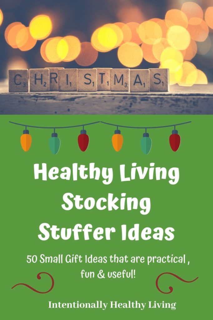 2019 Healthy Living Stocking Stuffer Ideas.  #stockingstuffers #christmas #giftideas #holidays #practical 