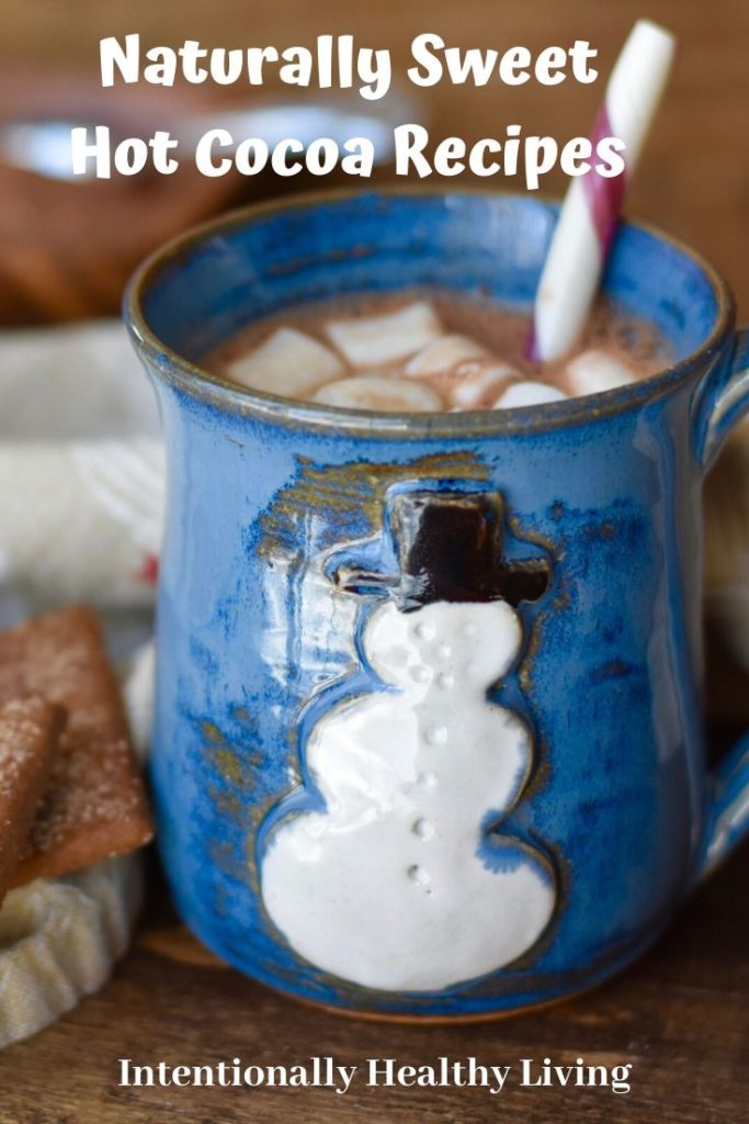 Naturally Sweet Hot Cocoa Recipes. #christmas #winter #dairyfree #glutenfree #holidays
