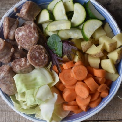 Crock Pot Kielbasa and Vegetables