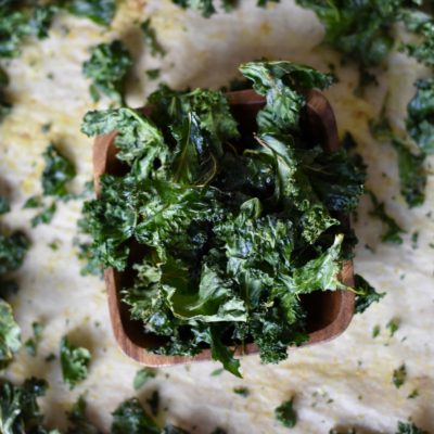 Homemade Delicious Kale Chips