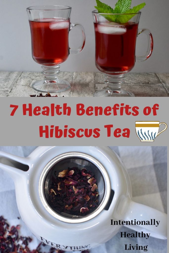 Benefits of Hibiscus Tea. #herbaltea #healthyliving #naturalremedies #stressrelief #balancehormones #hibiscustea