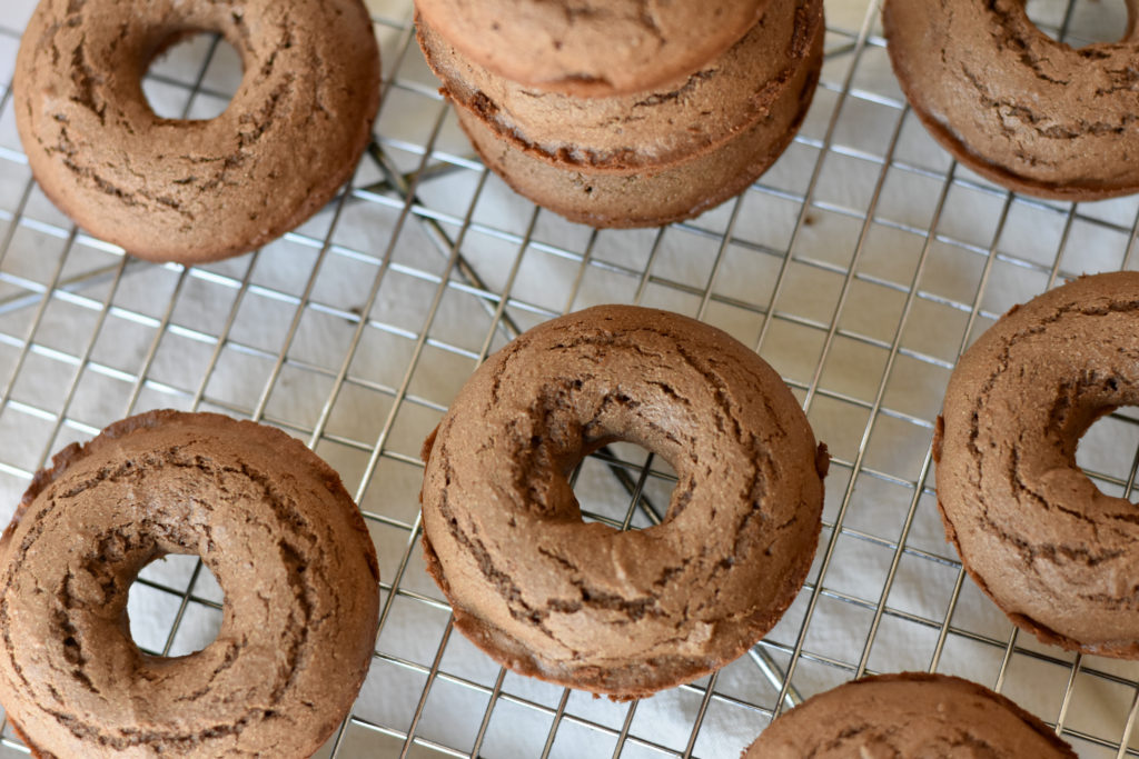 Grain Free Brownie Doughnuts Everyone Will without frosting.