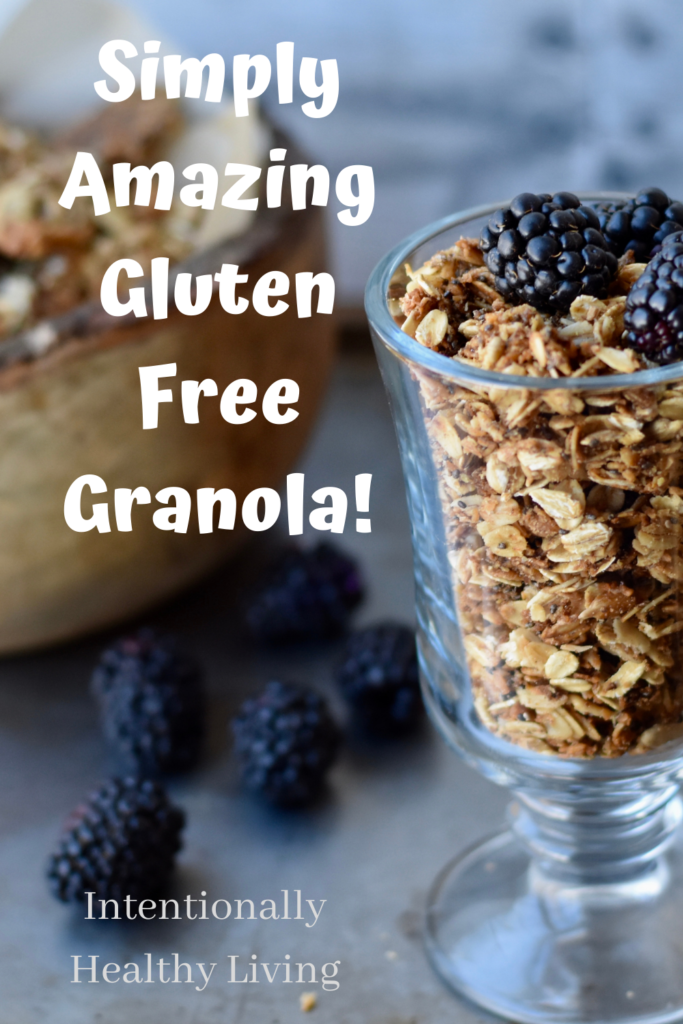 Amazing Gluten Free Granola #kidsbreakfast #cleaneating #healthliving #campingmeals #seeds #nutrientdense #simplebreakfast