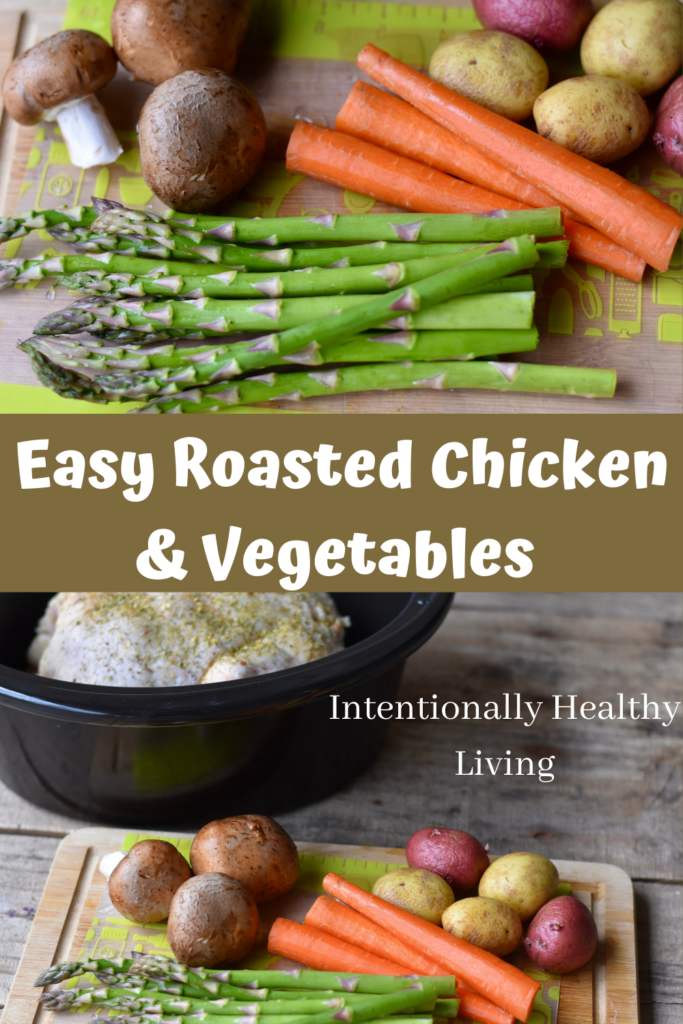 Crock Pot Roasted chicken and vegetables #cleaneating #paleo #keto #glutenfree #slowcookermeal #nutrientdense #easymeals