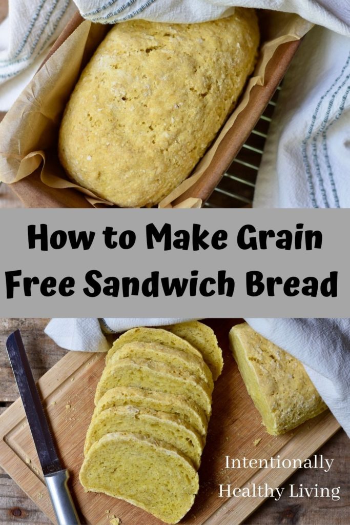 How to Make Grain Free Sandwich Bread #grainfreeliving #glutenfreeliving #kidslunches #cleaneating #healthyliving #foodallergies #chebemix #easybreadreciepe #paleo