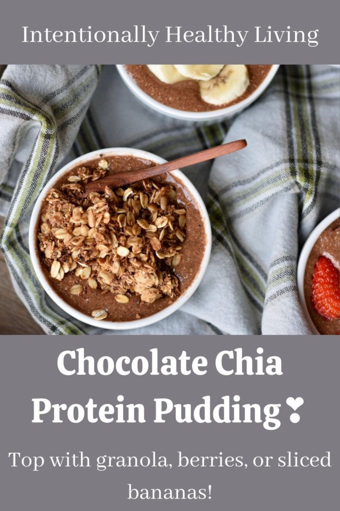 Chocolate Chia Protein Pudding #cleaneating #healthyliving #weightloss #coloncare #grainfree #glutenfree #keto #paleo #sugarfree #dairyfree #treenutfree #allergenfriendly