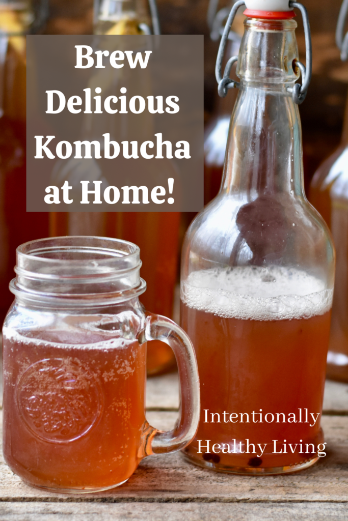 Successfully Brew Kombucha #probioticbeverage #kombuchaflavors #homebrew #healthgoals #healthliving #improveguthealth #healthychoices #improvehealth #IBS #loseweight 