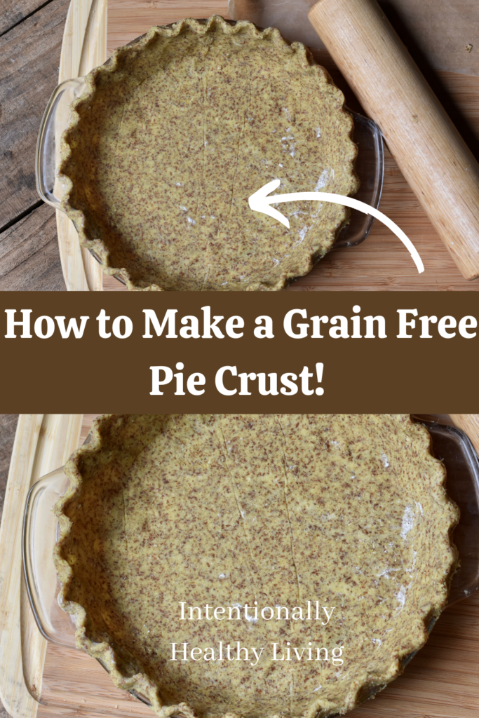 How to make a Grain fre pie crust. #grainfreedesserts #piecrust #thanksgiving #glutenfree #keto #paleo #pumpkinpie #sweetpotatopie #healthyholidays #easypiecrust #foodprocessor